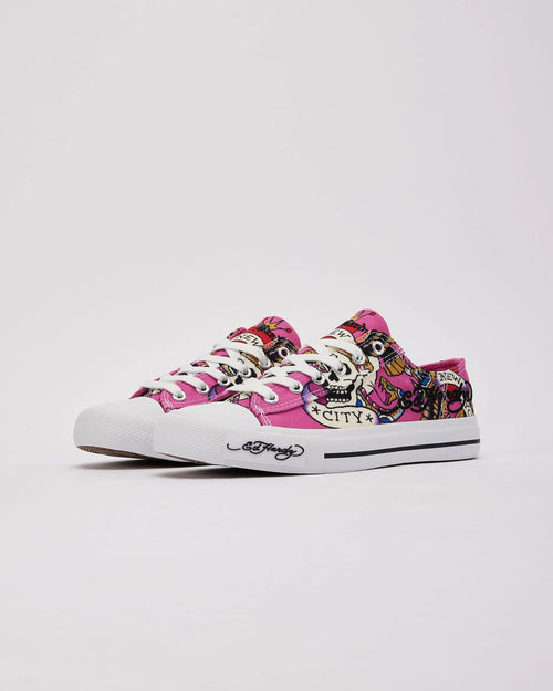 Skull wing low tops
